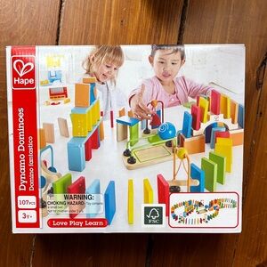 Hape wooden domino set